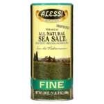 ALESSI Fine Mediterranean Sea Salt, 24oz (24 Pack)