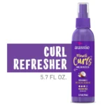 Aussie Miracle Curls Refresher Spray Gel With Coconut & Jojoba Oil 5.7oz