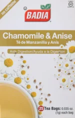 Badia Te de Manzanilla, Spices Chamomile & Anise Tea Bags, 25ct (2 Pack) - Image 2