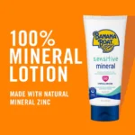 Banana Boat Sensitive Mineral Sunscreen Lotion SPF 50 6oz - Image 2