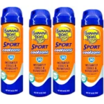 Banana Boat Sport Ultra SPF30 Sunscreen Spray Adult Sunblock 1.8oz (4 Pack)