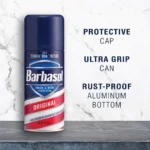 Barbasol Original Soothing Thick & Rich Shaving Cream Rust-Proof 7oz - Image 2