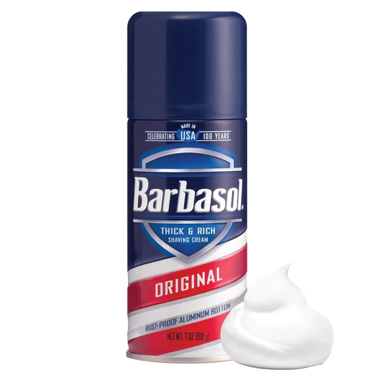 barbasol-original-soothing-thick-rich-shaving-cream-rust-proof-7oz-561 Barbasol Original Soothing Thick & Rich Shaving Cream Rust-Proof 7oz - Image 1