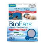 Bioears Soft Silicone Earplugs For Noise Reduction 3 pairs (6 Pack) - Image 2