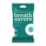 Breath Savers Wintergreen Flavored Sugar Free Breath Mints Rolls 0.75 oz (5 Pack)