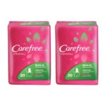 Carefree Original Regular To Go Pantiliners, Wrapped, Fresh Scent 20ct (2 Pack)