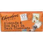Chocolove Almonds And Sea Salt In Dark Chocolate Mini Bar, 1.3oz - Image 4