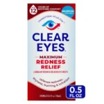 Clear Eyes Maximum Redness Eye Relief Lubricant Eye Drops 0.5 Floz (24 Pack) - Image 3