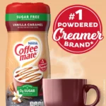 Coffee Mate Coffee Creamer Powder, Sugar-Free Vanilla Caramel 10.2oz (2 Pack) - Image 2