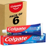 Colgate Cavity Protection Active Fluoride Toothpaste Regular 2.5oz (6 Pack) - Image 2