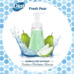 Dial Complete Fresh Pear Scent Foaming Liquid Hand Wash Soap 7.5 Floz - Image 5