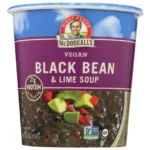 Dr. Mcdougalls Right Foods Vegan Black Bean And Lime Soup, 3.4oz (24 Pack) - Image 2