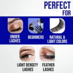 DUO Quick-Set Clear False Strip Lash Adhesive, Dries invisibly, 0.18oz - Image 4