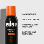 Edge Men's Sensitive Skin Formula Shave Gel Soothing Aloe Trial 2.75oz - Image 4