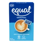 Equal Original 0 Calories Sweetener Classic Packets Gluten Free, 230ct (12 Pack)