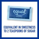 Equal Sweetener 0 Calorie Original Taste Sugar Substitute Powder 50ct (8 Pack) - Image 5