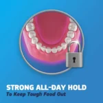 Fixodent Denture Adhesive Cream Original Strong And Long Hold 0.75oz - Image 5