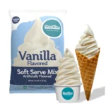 Frostline Vanilla Soft Serve Ice Cream Mix, Lactose Free 6 Pounds (6 Pack) - Image 3