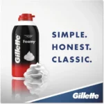 Gillette Foamy Mens Original Comfort Glide Shaving Foamy Cream 2.0oz (4 Pack) - Image 3