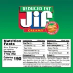 Jif Creamy Natural Peanut Butter, Rich Nutty Flavor 40oz (5 Pack) - Image 2