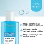 L'Oreal Paris Dermo-Expertise Eye Makeup Remover, Oil-Free 4oz (3 Pack) - Image 3