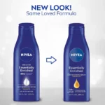 NIVEA Essentially Enriched Deep Nourishing Almond Oil Body Lotion 2.5oz - Image 2