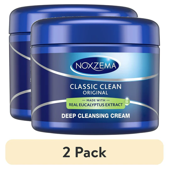noxzema-classic-clean-original-deep-cleansing-cleanser-cream-2oz-2-495 Noxzema Classic Clean Original Deep Cleansing Cleanser Cream 2oz (2 Pack) - Image 1