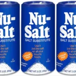 NuSalt Sodium Free Salt Substitute Table Salt Alternative 3oz (3 Pack)