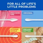 Q-Tips Flexible Cotton Swabs, For Home First Aid and Beauty, 170ct (16 Pack) - Image 4