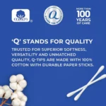 Q-Tips Flexible Cotton Swabs, For Home First Aid and Beauty, 170ct (16 Pack) - Image 3