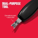 Revlon Cuticle Trimmer with Cap Quick-Easy Cuticle Nails Trimming 1ct (24 Pack) - Image 4
