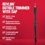 Revlon Cuticle Trimmer with Cap Quick-Easy Cuticle Nails Trimming 1ct (24 Pack) - Image 3