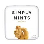 Simply Gum Mints Natural Ginger Breath Mints 1.1oz (2 Pack)