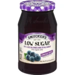 Smucker's Low Sugar Concord Grape Reduced Sugar Jelly, 15.5oz Jars (12 Pack)